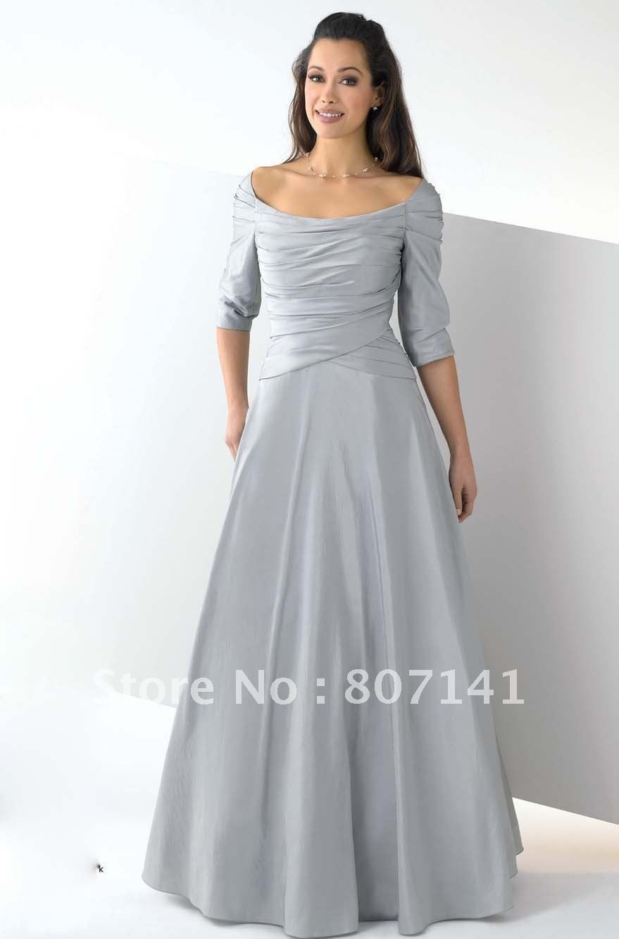 Evening Dresses Plus Size With Sleeves - Boutique Prom Dresses