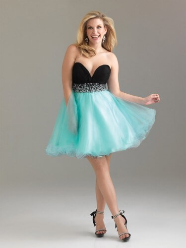 plus size short prom dresses