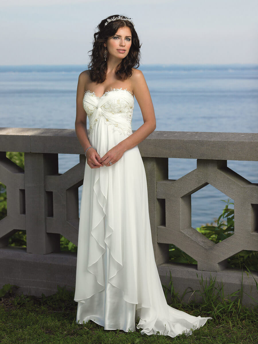 Elegant Wedding Dresses For The Beach Best 10 elegant wedding dresses ...