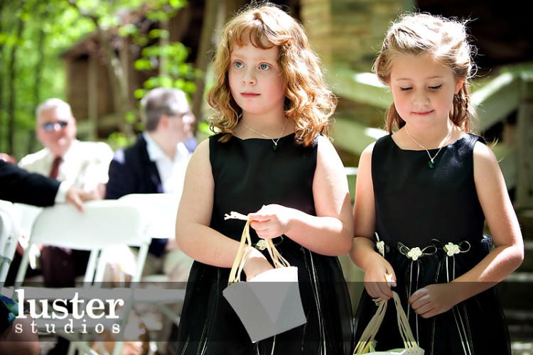 Black Flower Girl Dresses