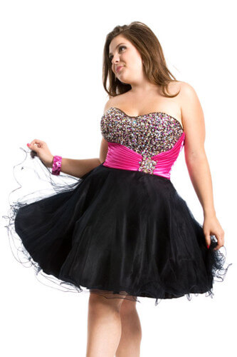 Plus Size Homecoming Dresses