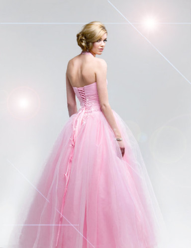 cheap pink prom dresses