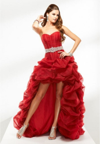cheap red homecoming dresses