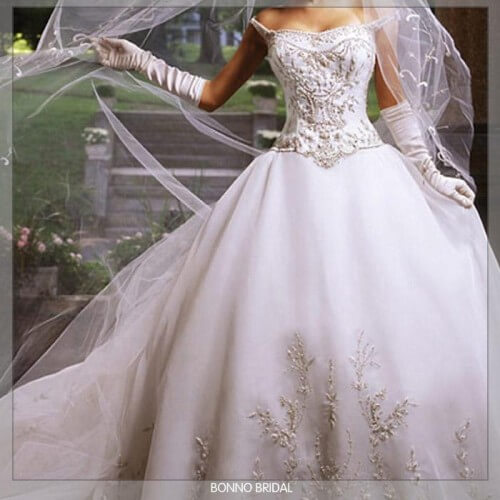 cheap wedding dresses under 100