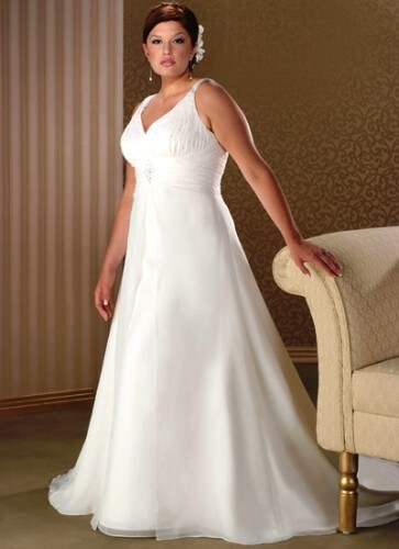 discount plus size wedding dresses