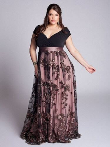 formal dresses for plus size women