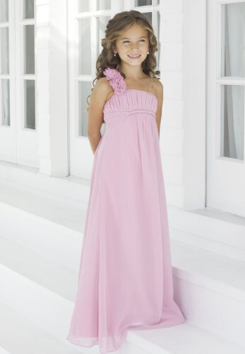 junior bridesmaid dresses chiffon