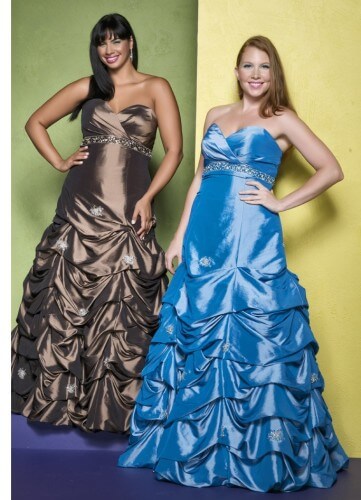 plus size formal dresses under 100