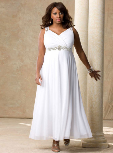 plus size wedding dresses under 100