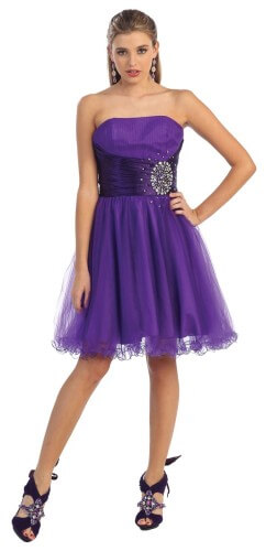purple bridesmaid dresses under 100