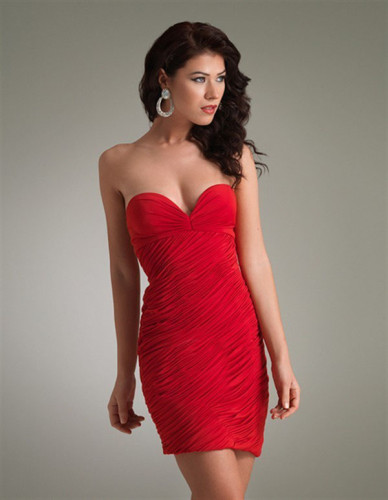 red cocktail dresses under 50