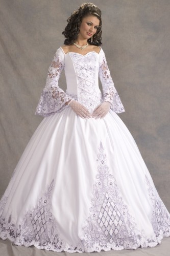 wedding dresses with long sleeves