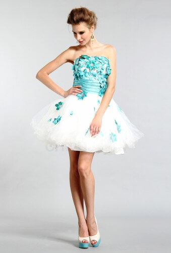 white homecoming dresses under 100