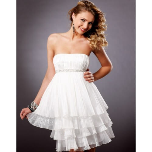 white party dresses for juniors