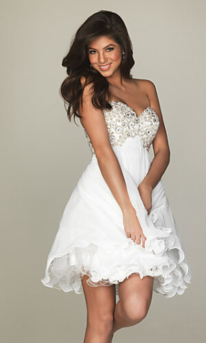 white party dresses for women