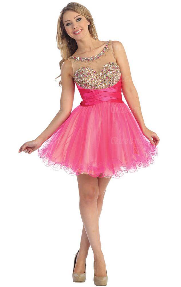 Pink Homecoming Dresses Choices Aiming At Special Homecoming