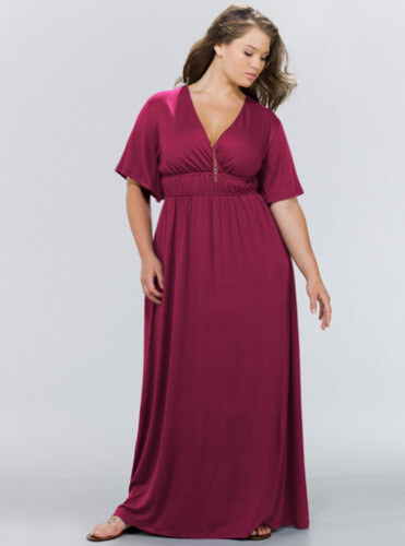 maxi dresses for plus size women